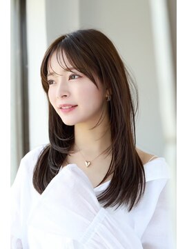 ソイクフ(SOY KUFU) 20代30代40代シャギーで大人可愛い顔周りレイヤー似合わせカット