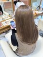 スペックホルダーミミ(Spec Holder mimi) ダメージ抑えたケアブリーチ施術 ベージュカラー得意です