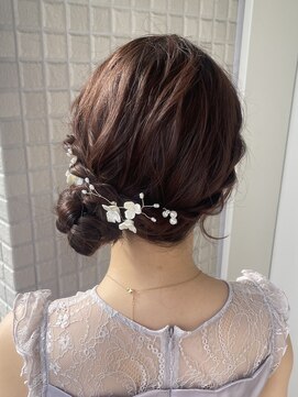 シャルムバイケンジ(Charm.by KENJE) 【シニヨン】結婚式/お呼ばれヘア/銀座/有楽町/ヘアアレンジ