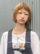 ヨーク(yorke)&nbsp;ブロックカラー×レイヤーボブ