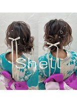 シェル(Shell)&nbsp;浴衣ヘアセット