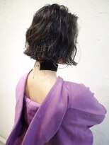 フロール(Flor)&nbsp;【flor 戸塚】*winter+ブルーブラック+くせ毛風ウェーブ*