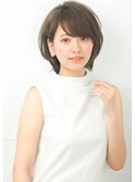 『rue京都』【杉本大夢】 大人かわいい 小顔　大人ショートボブ