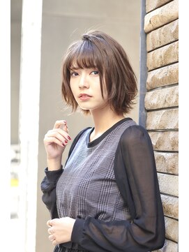 フレン(flen) 【flen】大人可愛い外ハネミックスショートボブ