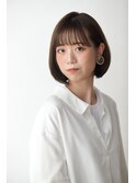 ナチュラルストレート×タンバルモリ×ヘッドスパ×若葉