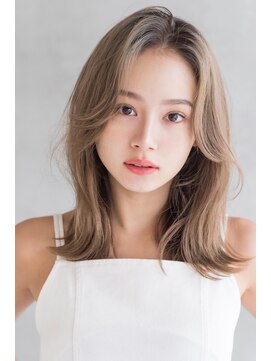 シエナ 渋谷(Siena) Siena ロブレイヤー×ハイライトミルクティーベージュ 渋谷