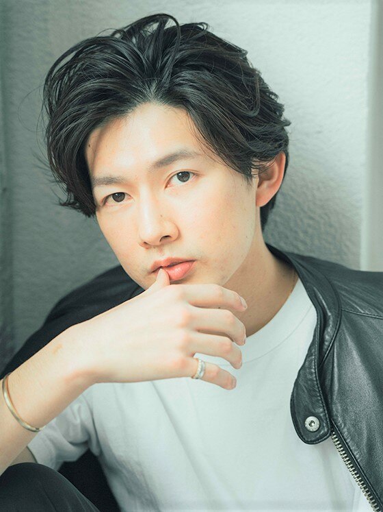 メンズカット・眉カット・パーマ・頭皮用トリートメント【束感】【楽ヘア】