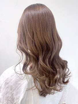 アイティーバイアルバム 下北沢店(IT by ALBUM) マロンベージュ_ショコラベージュボブルフベビーバング_ba343141