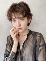 アイティーバイアルバム 下北沢店(IT by ALBUM)&nbsp;ラフなマッシュパーマ_ホワイトグレージュネビージュ_59029