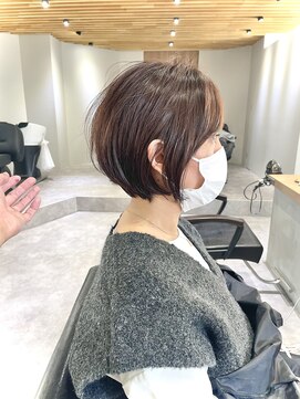 サロンドミルク 新百合ヶ丘店(salon de MiLK) 大人可愛いショート［新百合ヶ丘/ショートヘア/ショートボブ］
