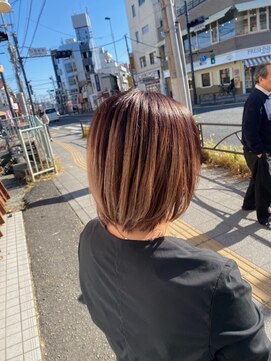 アッシュ 日野店(Ash) デザインカラー/バレイヤージュ/髪質改善/日野/豊田/八王子