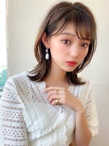 シルクレイ 高田馬場(Silk-lei)&nbsp;♪大人可愛い外ハネボブアッシュベージュ20代30代40代高田馬場