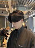 前下がりニュアンスセンターパート