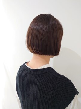 モッズ ヘア 銀座店(mod's hair) 小顔骨格矯正所ショートダブルカラーバレイヤージュ韓国２０代