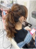 ガーリースタイル/心斎橋/ヘアメ/セットサロン