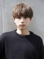 【小久保style】韓国マッシュニュアンスパーマグレーベージュ