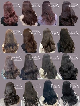 アイシー 表参道(ICY) 要保存!韓国透明感カラー艶ピンクオリーブラベンダーグレージュ