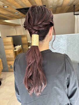 ブルーム ヘア デザイン ドゥーエ(bloom hair design due) hair arrange