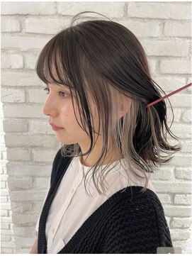 ロンドカスティーヨ 四日市(Lond castillo) ボブ/インナーカラー/髪質改善/縮毛矯正41101