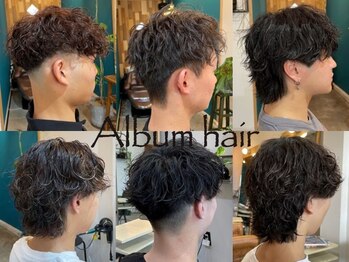 アルバムヘアー (Album hair)の写真/理想のかっこいいを一緒に作りましょう☆魅力を最大限に引き出し、360度ON/OFFキマるstyleをご提供★