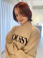 ロカ(roka) レイヤーボブ/ブリーチなし暖色カラー