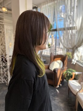 ニコナチカ(nico nachika) ロングウルフイエロー