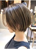 似合わせカット20代30代40代50代くびれショート丸みショートボブ