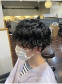 スパイラルパーマ