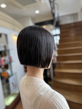 ルクール(Le Coeur) タイトなボブスタイル【眞部】
