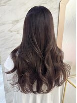 大人可愛いグレージュカラー