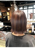 夏カラー白髪ぼかしハイライト×小顔カット◎40代50代艶髪