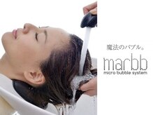 ☆marbｂマイクロバブル（シャンプー）魔法のバブル！　もう炭酸には戻れない！　（学芸大学）