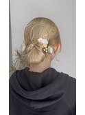 成人式ヘアセット♪