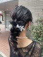 フリーダム マティーニ 姫路駅前店(freedom martini) ヘアアレンジ/ダウンスタイル/編みおろしヘア