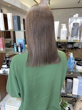 ヘアークルーズピース (hair cruise Piece) ブリーチなしダブルカラー/ミルクティー