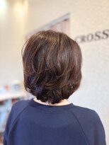 クロス(CROSS)&nbsp;40代50代 ／大人可愛いゆるふわパーマ／ミセスヘア