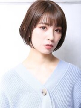 クラッチ 梅田茶屋町店(CLUTCH) 大人可愛い美髪ツヤ髪モテ髪外ハネボブ小顔カットミニボブA1