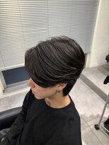 ハイプ 名古屋栄(HYPE)&nbsp;センターパート×ニュアンスパーマ(栄/名古屋/メンズ)