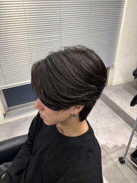 ハイプ 名古屋栄(HYPE) センターパート×ニュアンスパーマ(栄/名古屋/メンズ)