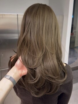 ロンドウル 熊本(Lond ulu) 韓国ヘア/ブリーチなし/顔周りカット/レイヤーカット/