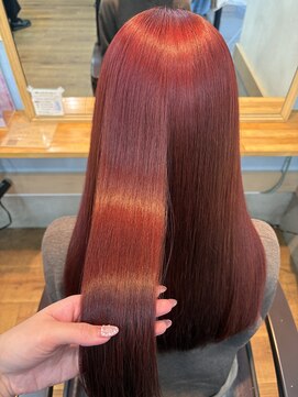 アン ブリーチ(UN BLEACH) ダブルカラー×髪質改善TR