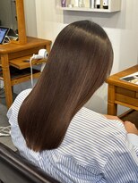 メゾンリビング 庚午(Maison Living)&nbsp;美髪矯正×セミロング×ダメージを感じない施術【庚午】【深夜】