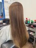 【女性スタイリストが担当】リタッチカラー(3cm以下)+カット ¥7000