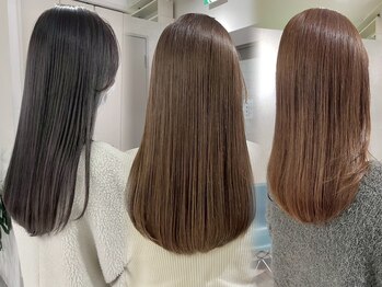 ピークス 千葉店(Peaks)の写真/【京成千葉駅30秒★】《カット+縮毛矯正+TOKIOトリートメント ￥15000》理想の髪質改善をお手頃価格で♪