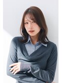 @kanaoka_saki透明感カラー/レイヤーカット/小顔カット