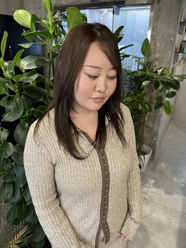 キャラハーフ 池袋東口店(KYARA HALF) ミルクティーカラー/ベージュカラー/レイヤーカット