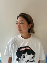 ヘアーオーパス ハイライトで作るコントラストBOB