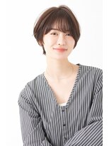 ヘアスタジオルース(HAIR STUDIO LUZ) 40代50代60代の大人ショート/白髪ぼかしハイライト/堀江/北堀江