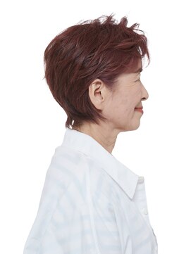 えがお美容室 50代・60代に人気◎ハンサムショートヘア