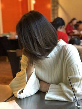 アドール(ADOR) 【ADOR＊MIHO】大人ボブのアッシュ系グラデ